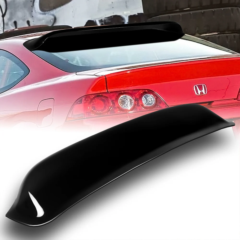 Rear Window Roof Visor Wing Spoiler For 2002 - 2006 Acura RSX -Black ABS - Image 5