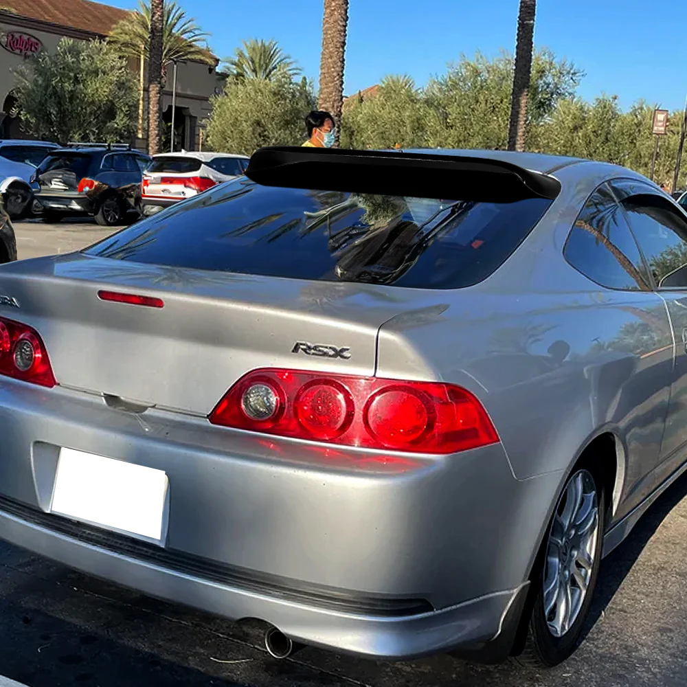 Rear Window Roof Visor Wing Spoiler For 2002 - 2006 Acura RSX -Black ABS - Image 6