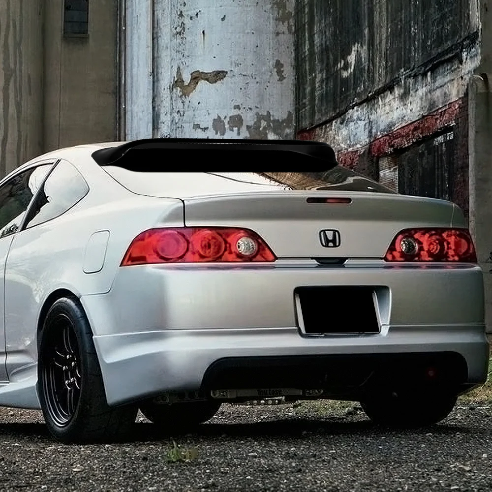 Rear Window Roof Visor Wing Spoiler For 2002 - 2006 Acura RSX -Black ABS - Image 7