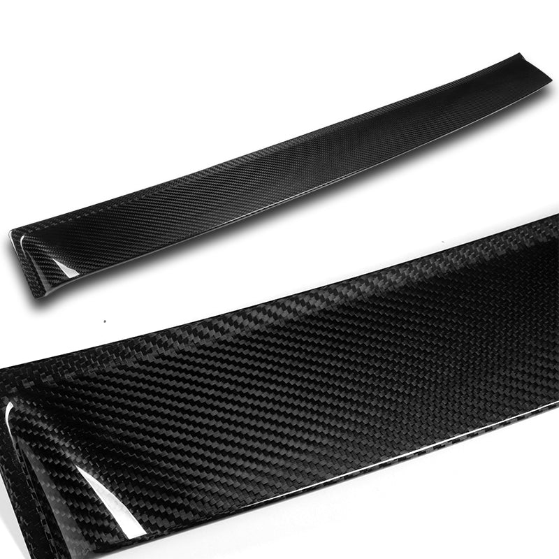 Rear Window Roof Visor Wing Spoiler For 2003-2007 Infiniti G35 2-DR / Coupe -Real Carbon Fiber - Image 2