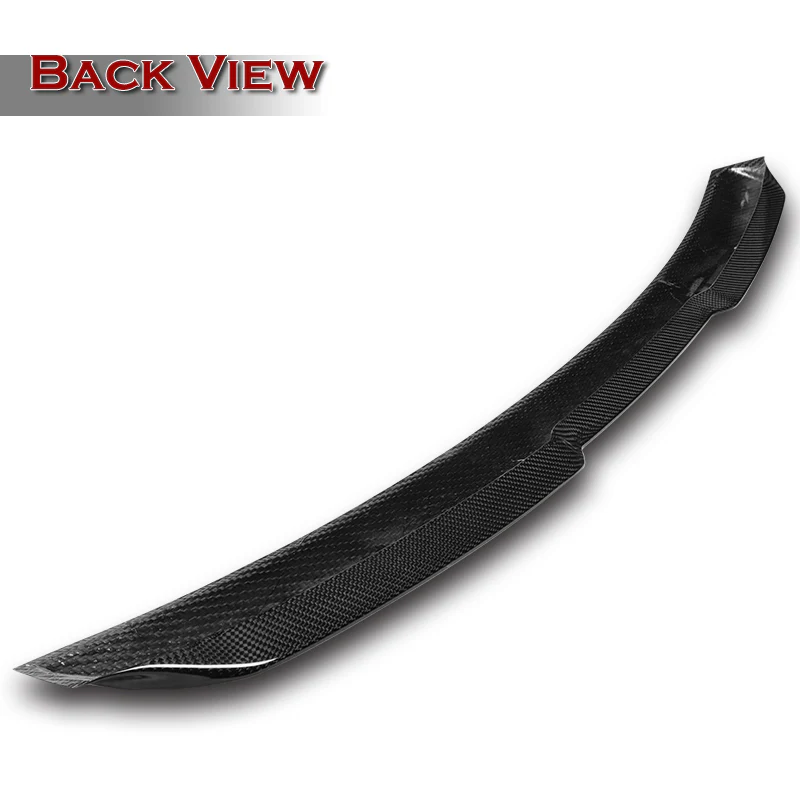 Rear Window Roof Visor Wing Spoiler For 2004-2010 BMW E60 5-Series 4-DR / Sedan -Real Carbon Fiber - Image 4