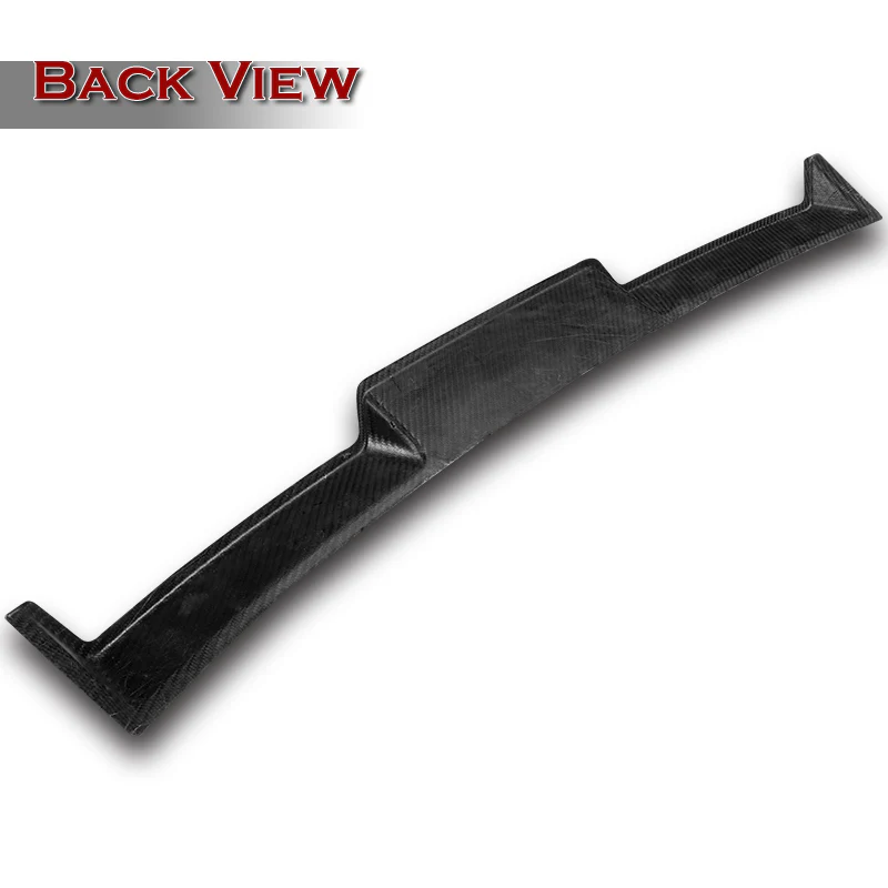 Rear Window Roof Visor Wing Spoiler For 2005-2011 BMW E90 3-Series 4-DR / Sedan -Real Carbon Fiber - Image 4