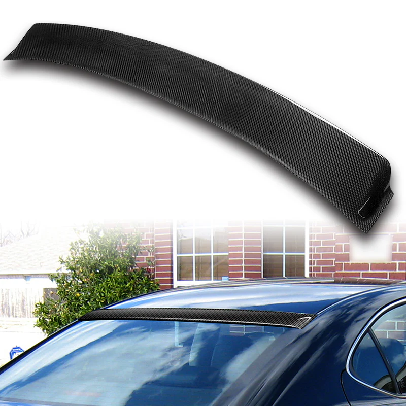 Rear Window Roof Visor Wing Spoiler For 2006 - 2013 Lexus IS250 IS350 IS-F -Real Carbon Fiber - Image 6