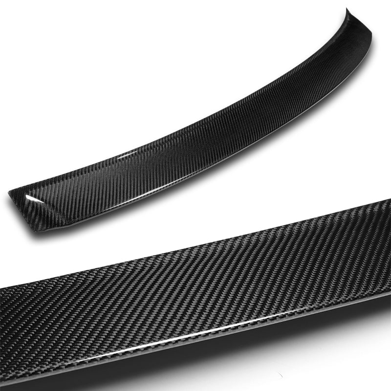 Rear Window Roof Visor Wing Spoiler For 2007-2013 BMW E92 3-Series 2-DR / Coupe -Real Carbon Fiber - Image 2