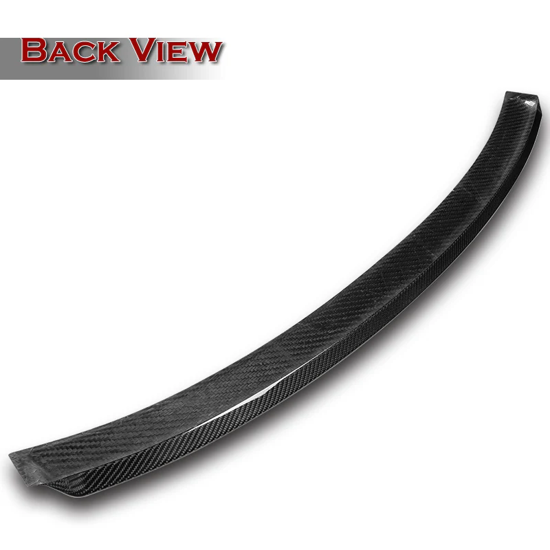 Rear Window Roof Visor Wing Spoiler For 2007-2013 BMW E92 3-Series 2-DR / Coupe -Real Carbon Fiber - Image 4