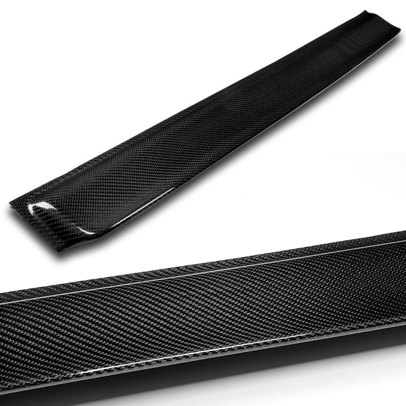 Rear Window Roof Visor Wing Spoiler For 2007-2013 Infiniti G25 G35 G37 4-DR / Sedan -Real Carbon Fiber - Image 2