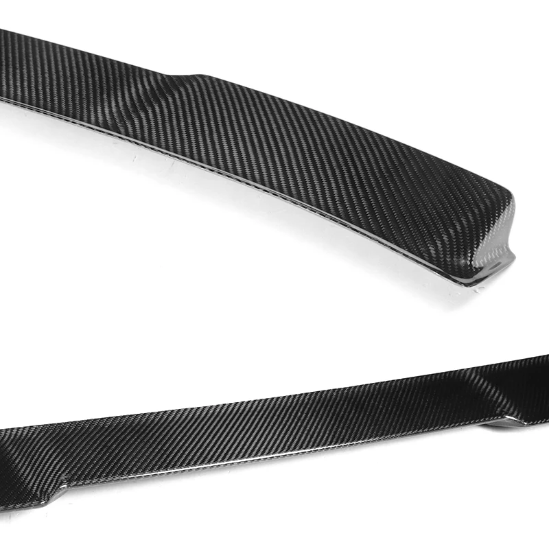 Rear Window Roof Visor Wing Spoiler For 2010 - 2015 Chevrolet Camaro Coupe -Real Carbon Fiber - Image 4