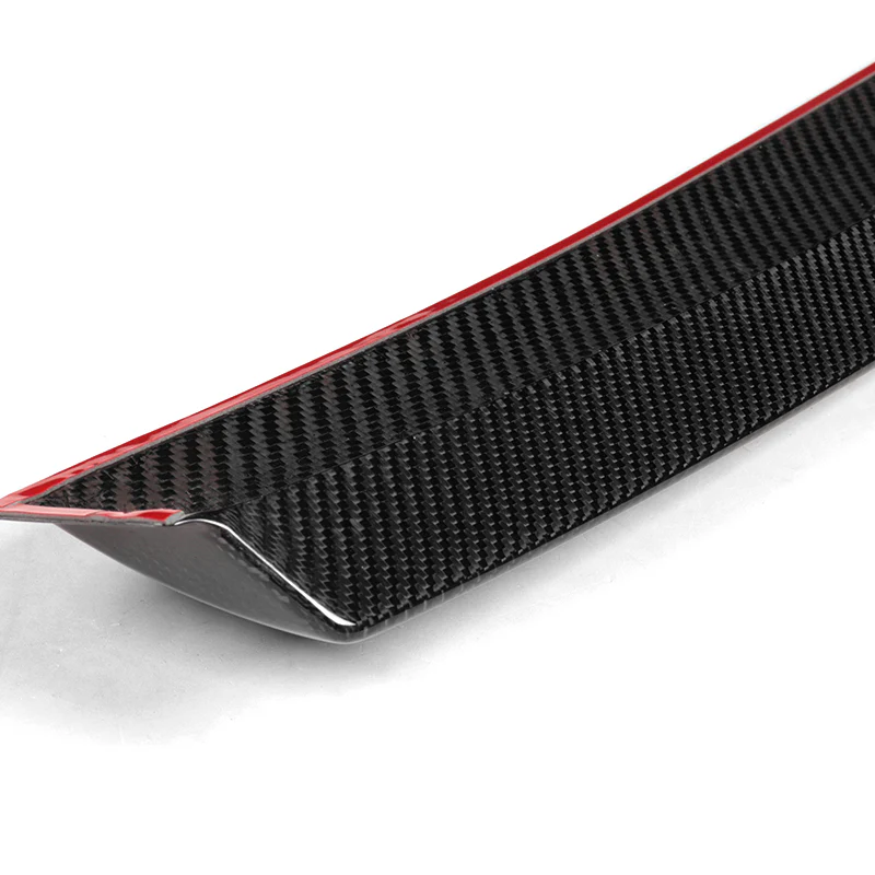 Rear Window Roof Visor Wing Spoiler For 2011 - 2023 Dodge Charger -Real Carbon Fiber - Image 3