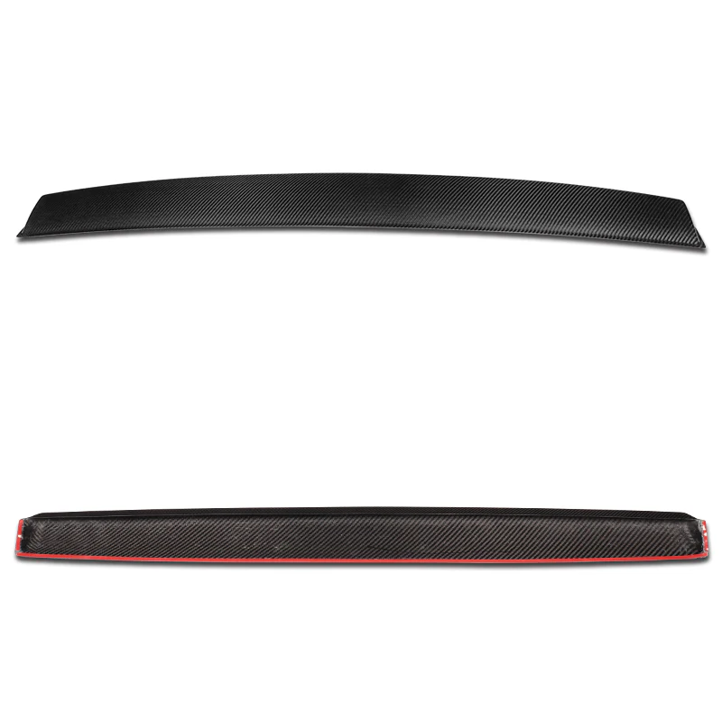 Rear Window Roof Visor Wing Spoiler For 2011 - 2023 Dodge Charger -Real Carbon Fiber - Image 4