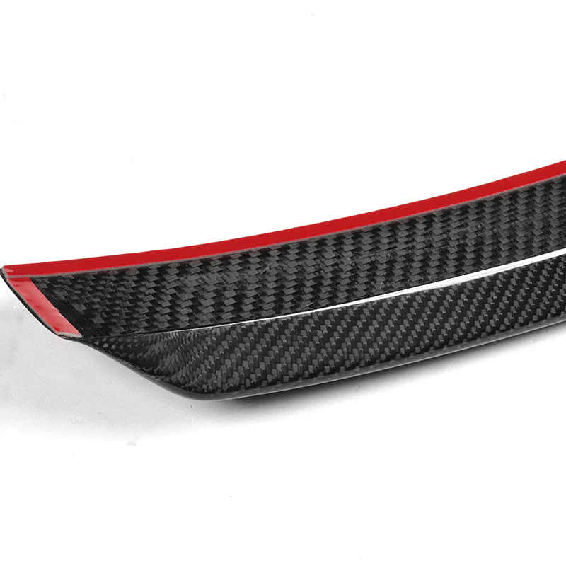 Rear Window Roof Visor Wing Spoiler For 2012-2018 BMW F30 F80 3-Series 4-DR / Sedan -Real Carbon Fiber - Image 3