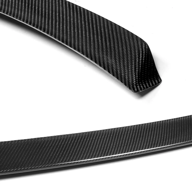 Rear Window Roof Visor Wing Spoiler For 2012-2018 BMW F30 F80 3-Series 4-DR / Sedan -Real Carbon Fiber - Image 4