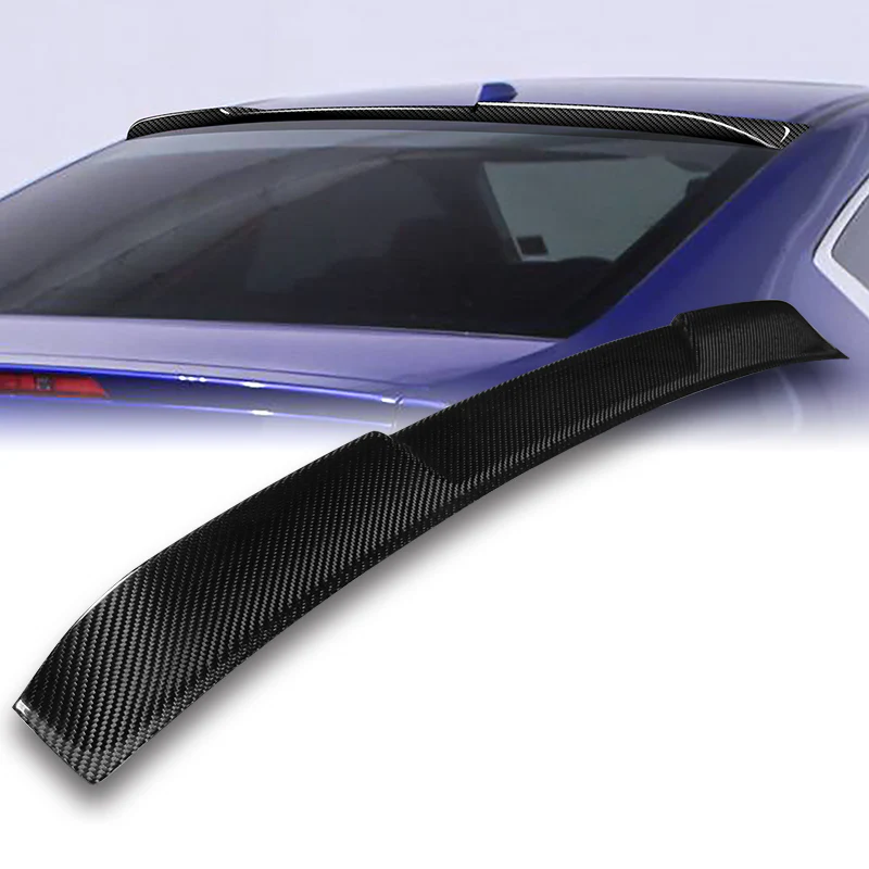 Rear Window Roof Visor Wing Spoiler For 2013-2017 Honda Accord 2-DR / Coupe -Real Carbon Fiber - Image 5