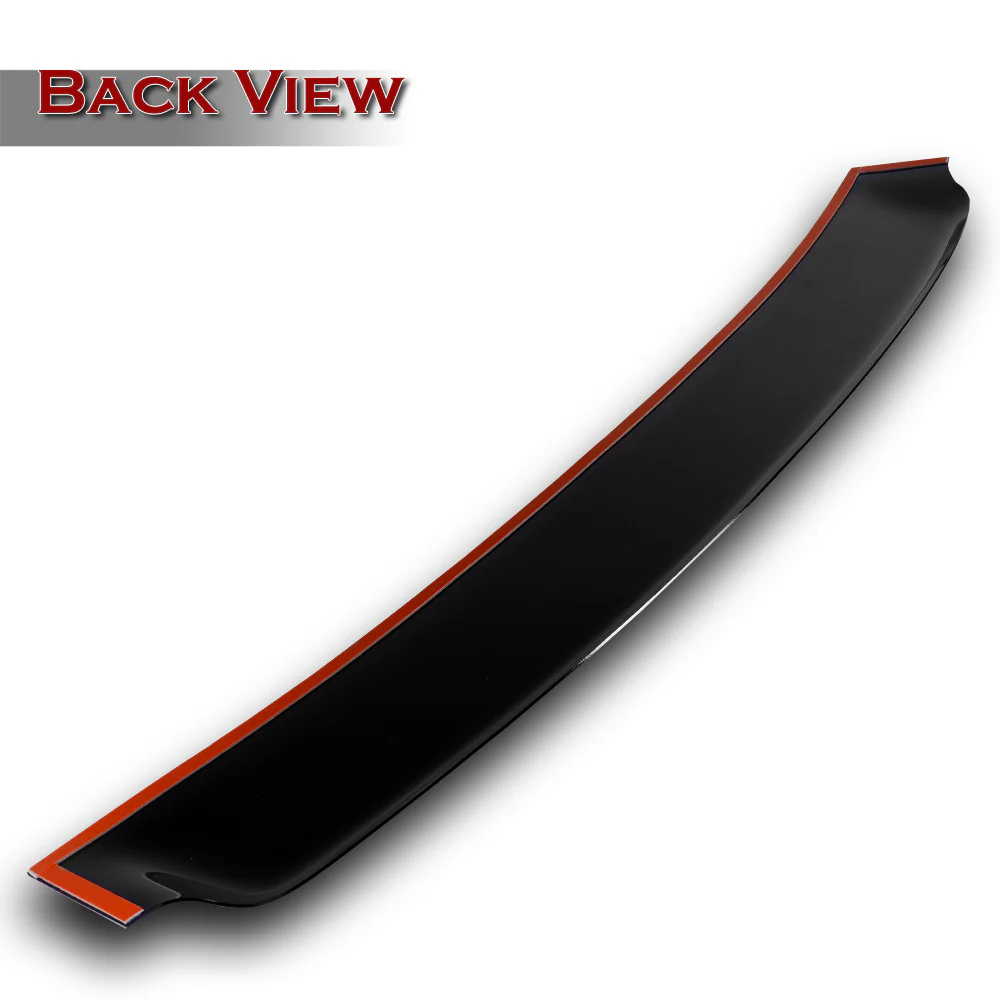 Rear Window Roof Visor Wing Spoiler For 2013 - 2017 Honda Accord 2DR / Coupe -Smoke Acrylic - Image 4