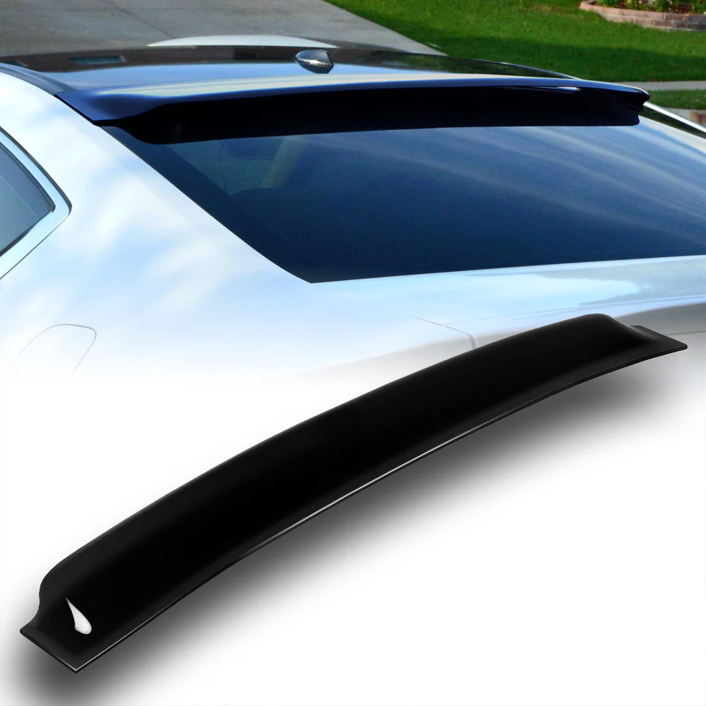 Rear Window Roof Visor Wing Spoiler For 2013 - 2017 Honda Accord 2DR / Coupe -Smoke Acrylic - Image 7