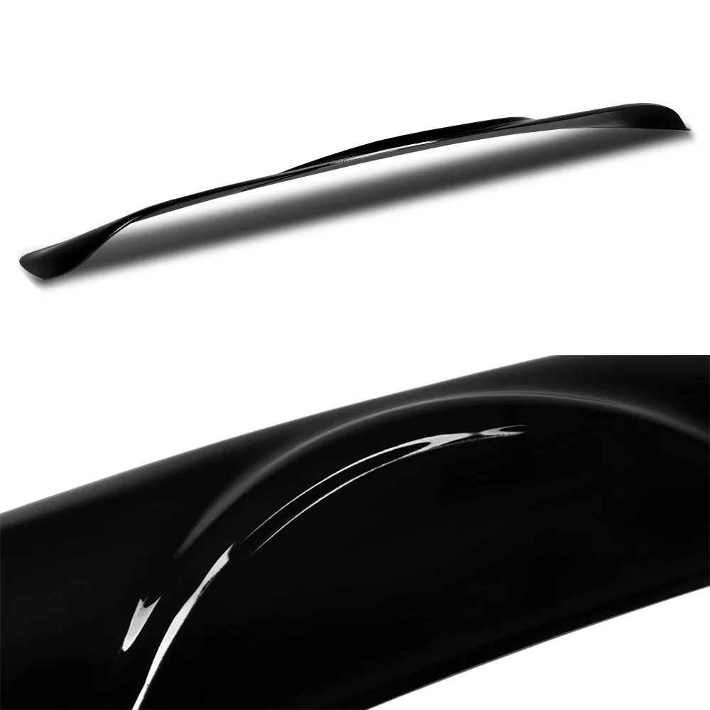 Rear Window Roof Visor Wing Spoiler For 2014-2018 Toyota Corolla -Black Acrylic - Image 2