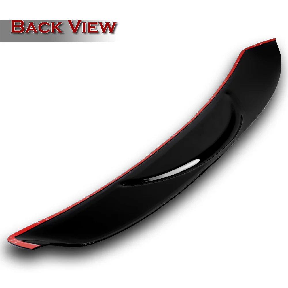 Rear Window Roof Visor Wing Spoiler For 2014-2018 Toyota Corolla -Black Acrylic - Image 4