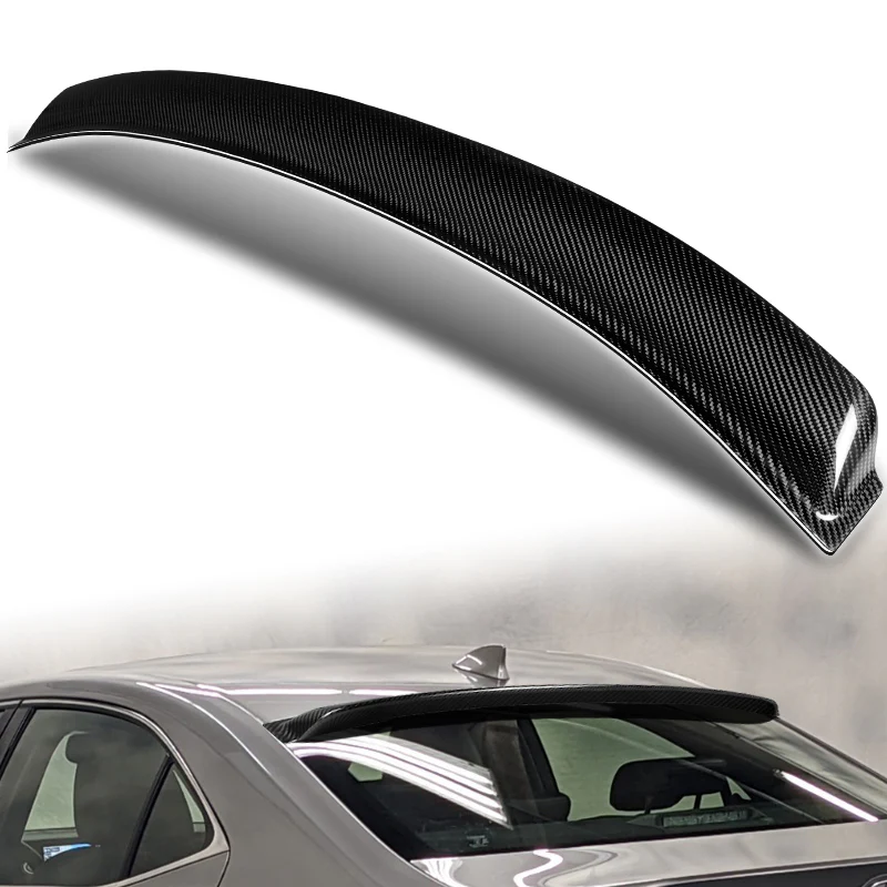 Rear Window Roof Visor Wing Spoiler For 2014 - 2020 Lexus IS200t IS250 IS300 IS350 4-DR / Sedan -Real Carbon Fiber - Image 5