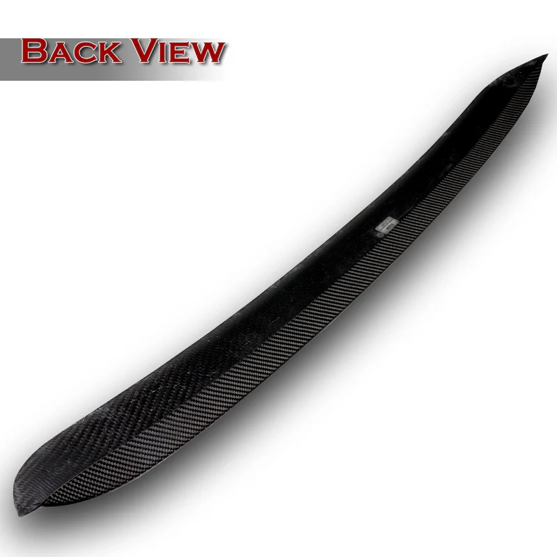 Rear Window Roof Visor Wing Spoiler For 2015-2021 Mercedes-Benz W205 C-Class 4-DR / Sedan -Real Carbon Fiber - Image 4