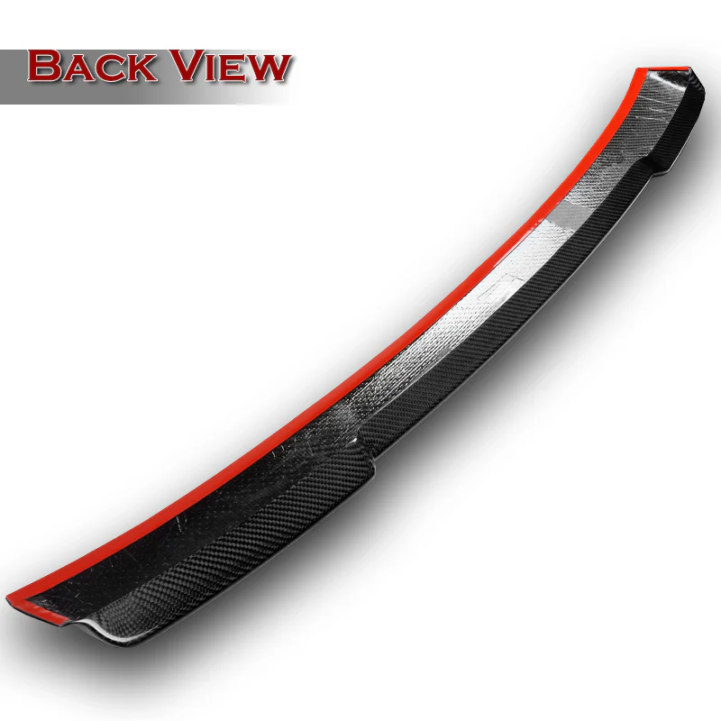 Rear Window Roof Visor Wing Spoiler For 2016 - 2018 Chevrolet Camaro Coupe -Real Carbon Fiber - Image 4