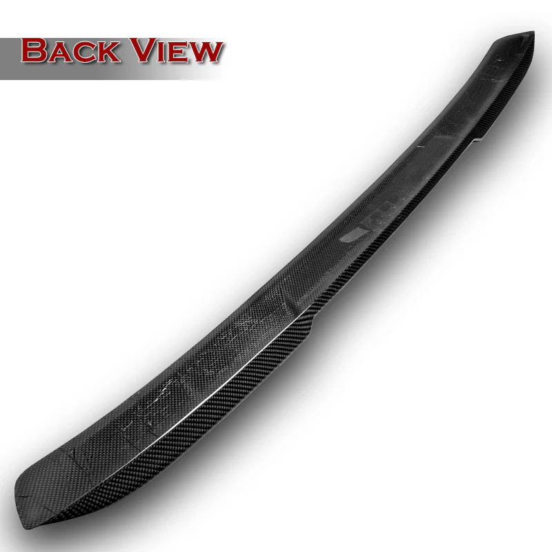 Rear Window Roof Visor Wing Spoiler For 2017 - 2023 Alfa Romeo Giulia VIP -Real Carbon Fiber - Image 3