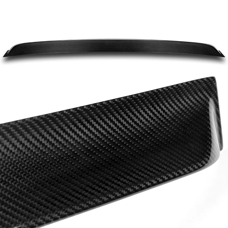 Rear Window Roof Visor Wing Spoiler For 2017 - 2023 Tesla Model 3 -Real Carbon Fiber - Image 2