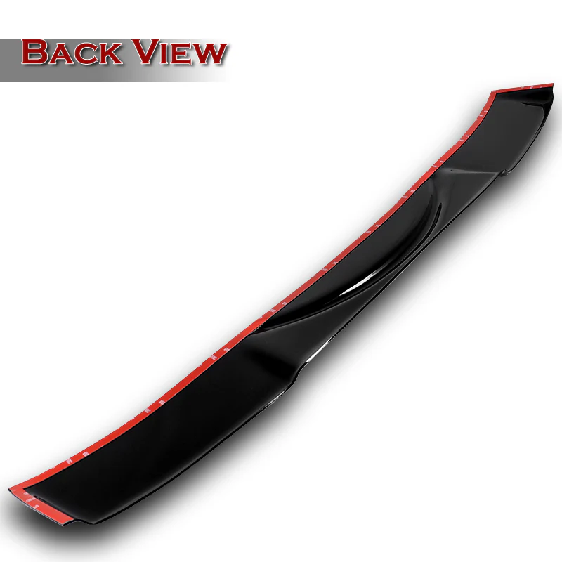 Rear Window Roof Visor Wing Spoiler For 2018-2022 Honda Accord 4-DR / Sedan -Black ABS - Image 4