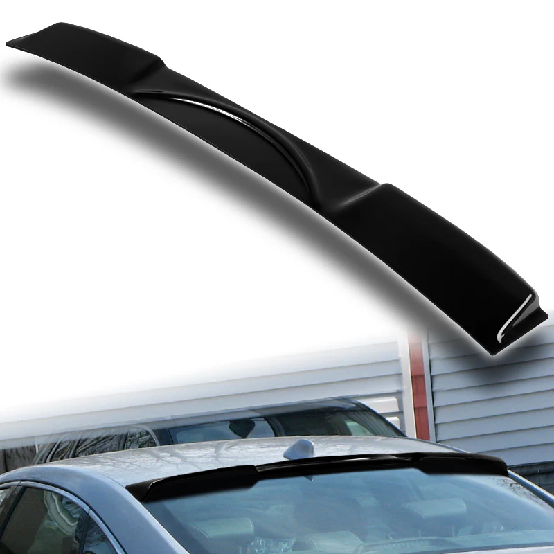 Rear Window Roof Visor Wing Spoiler For 2018-2022 Honda Accord 4-DR / Sedan -Black ABS - Image 5