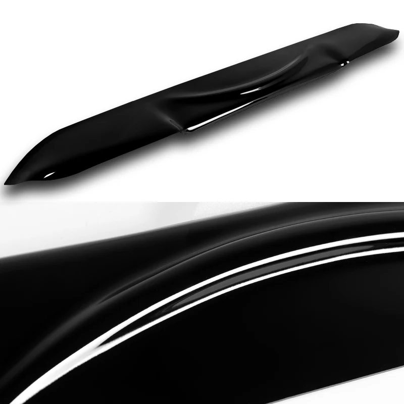 Rear Window Roof Visor Wing Spoiler For 2018-2023 Kia Stinger -Black ABS - Image 2
