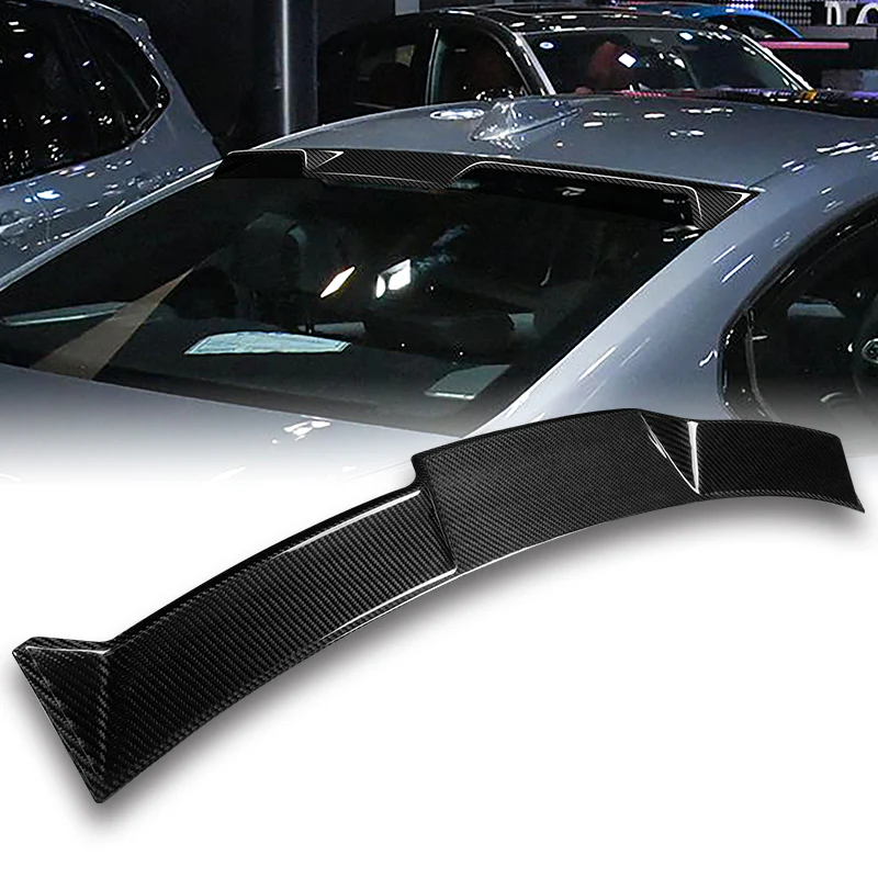 Rear Window Roof Visor Wing Spoiler For 2019-2025 BMW G20 G80 3-Series 4-DR / Sedan -Real Carbon Fiber - Image 7