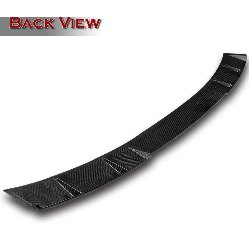 Rear Window Roof Visor Wing Spoiler For 2019 - 2025 Nissan Altima 4-DR / Sedan -Real Carbon Fiber - Image 4