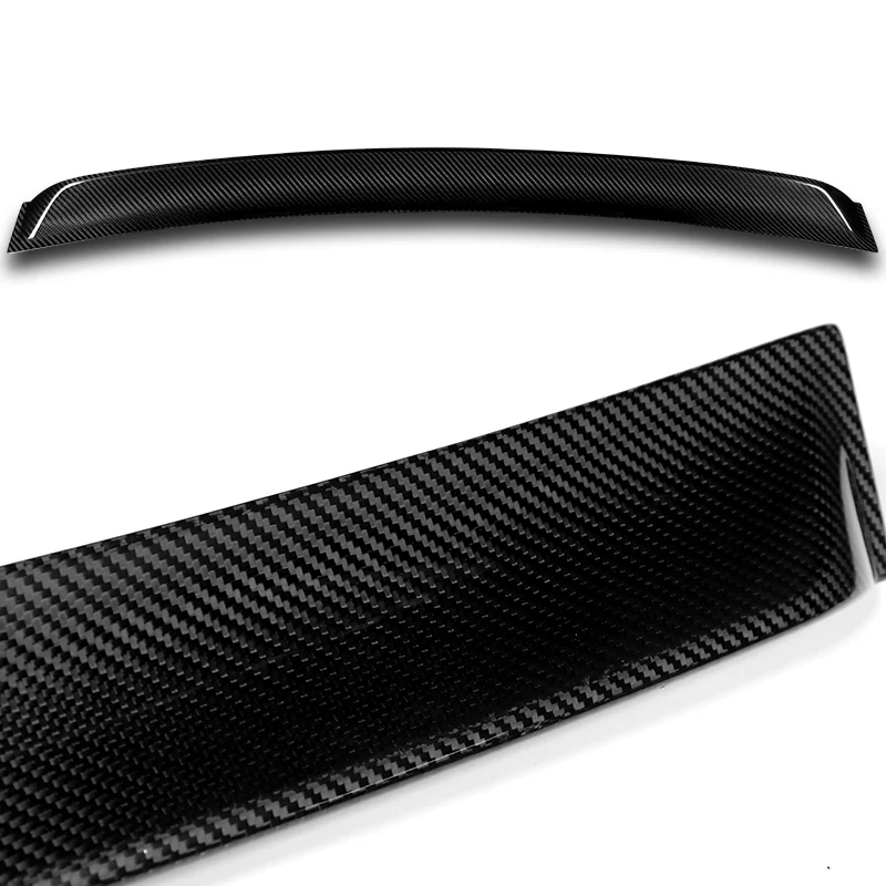 Rear Window Roof Visor Wing Spoiler For 2020 - 2024 Tesla Model Y -Real Carbon Fiber - Image 2