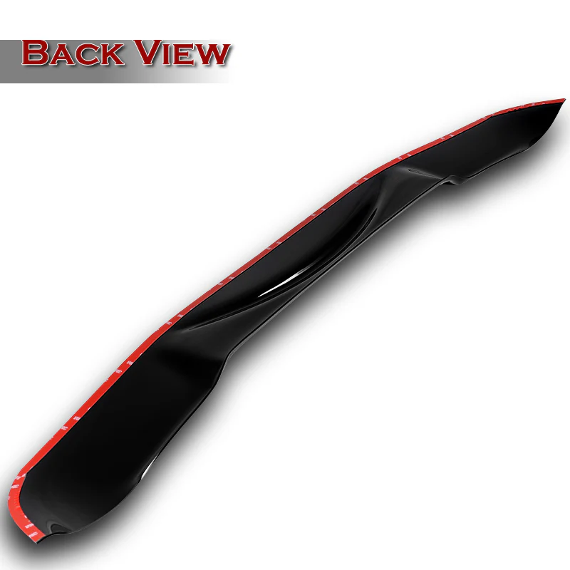 Rear Window Roof Visor Wing Spoiler For 2021-2024 Kia K5 4-DR / Sedan -Black ABS - Image 4