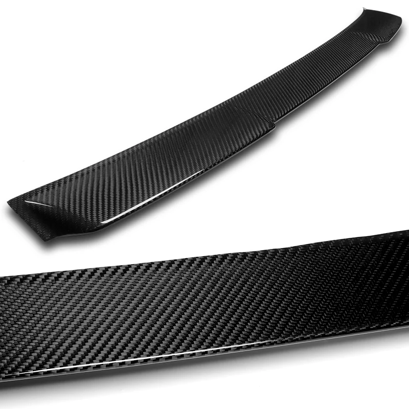 Rear Window Roof Visor Wing Spoiler For 2022-2023 Honda Civic 11th  4-DR / Sedan -Real Carbon Fiber - Image 2