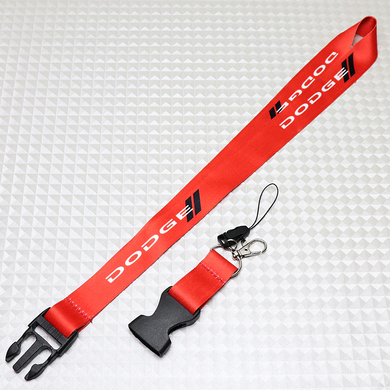 Dodge Red Keychain Lanyard - Image 4