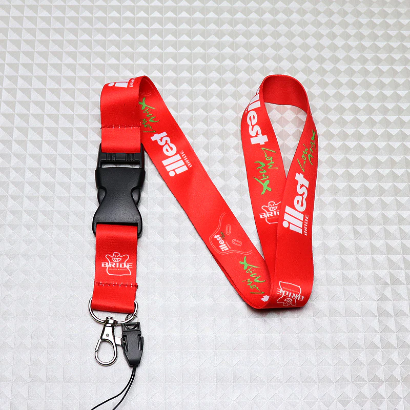 Illest Red Keychain Lanyard - Image 3