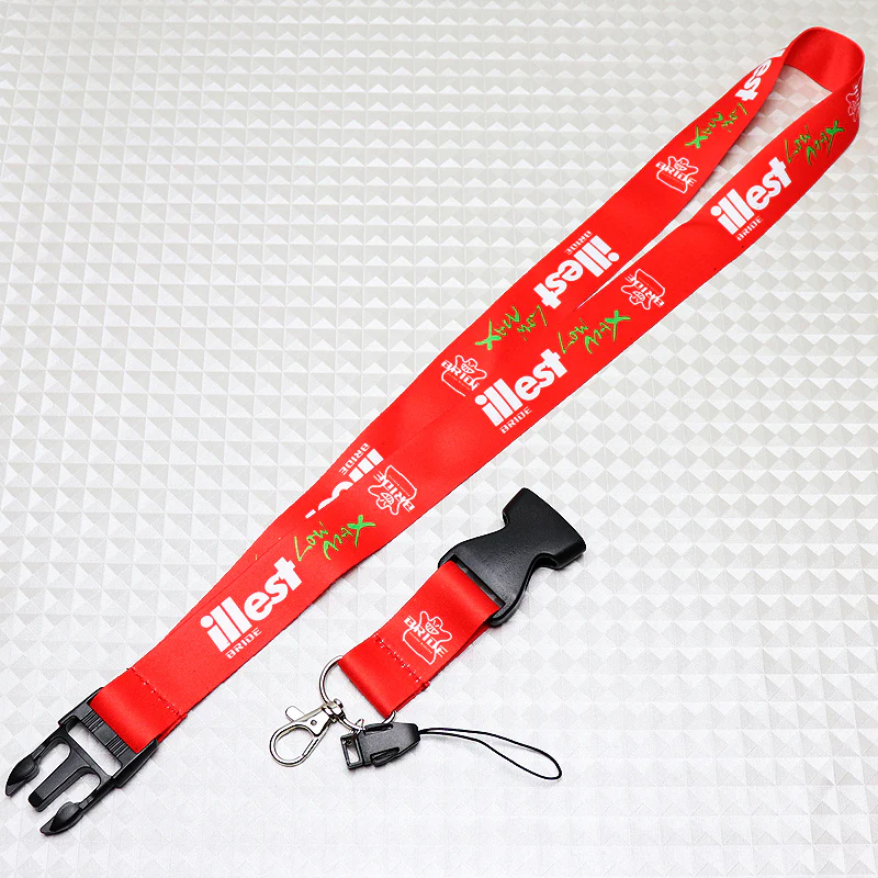 Illest Red Keychain Lanyard - Image 4