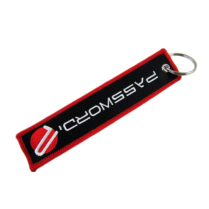 Red Combo Password JDM Hood Vent Spacer Risers with Keychain For 90-01 Integra 88-15 Civic - Image 2