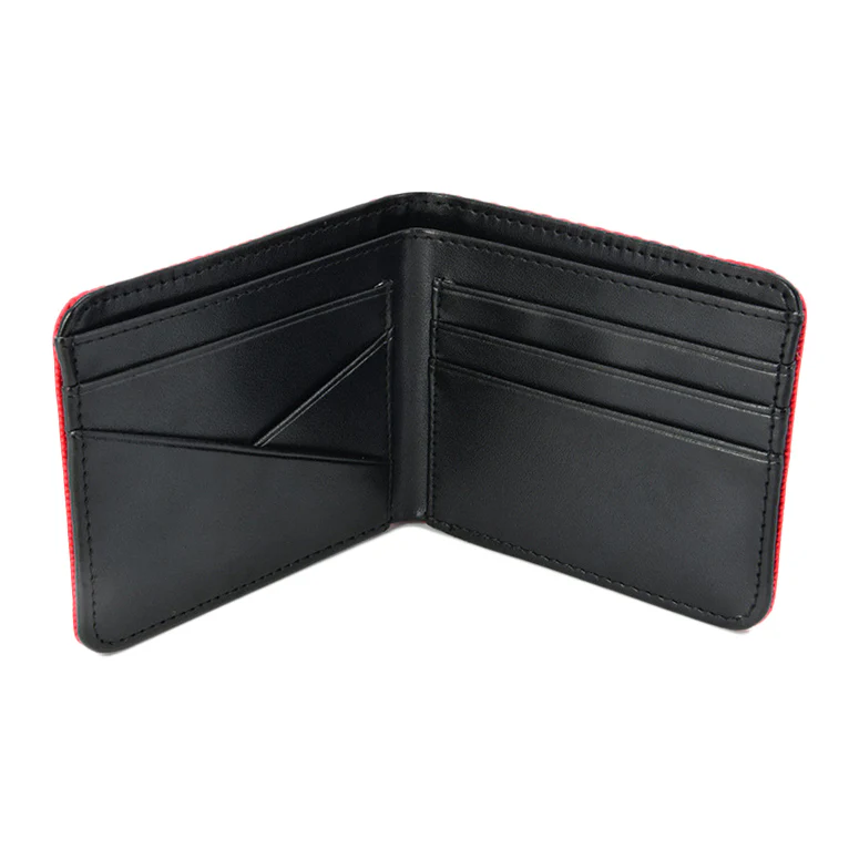 RECARO Gradation Red Leather Bifold Wallet - Image 5