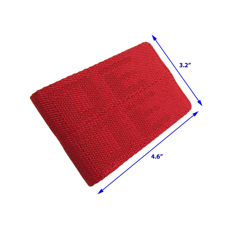 Bride Gradation Red Leather Bifold Wallet XS - Image 4