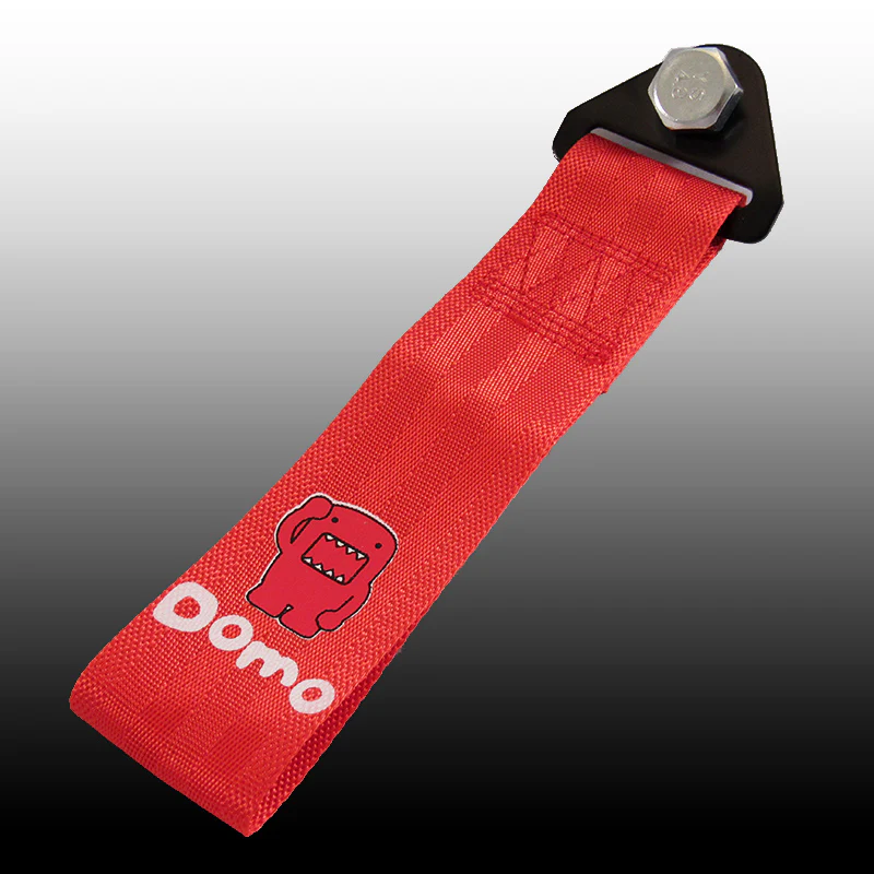 DOMO KUN Red Racing Tow Strap for Front / Rear Bumper - Image 3