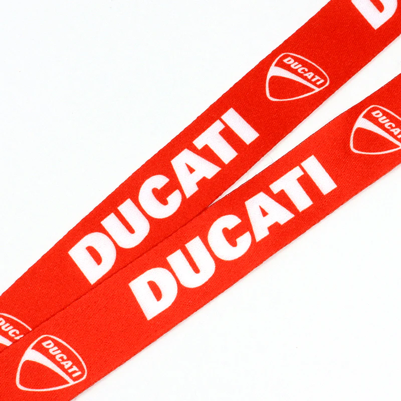 Red Ducati Racing Keychain LOGO Lanyard Quick Release Key chain Strap Gift - Image 3