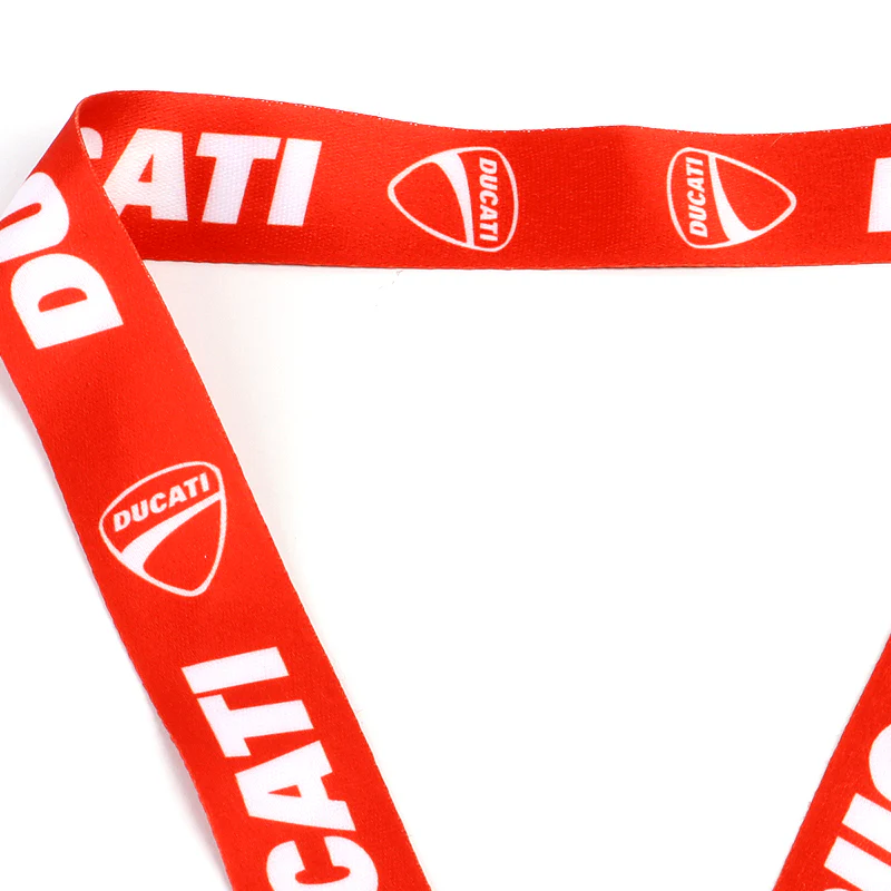 Red Ducati Racing Keychain LOGO Lanyard Quick Release Key chain Strap Gift - Image 5