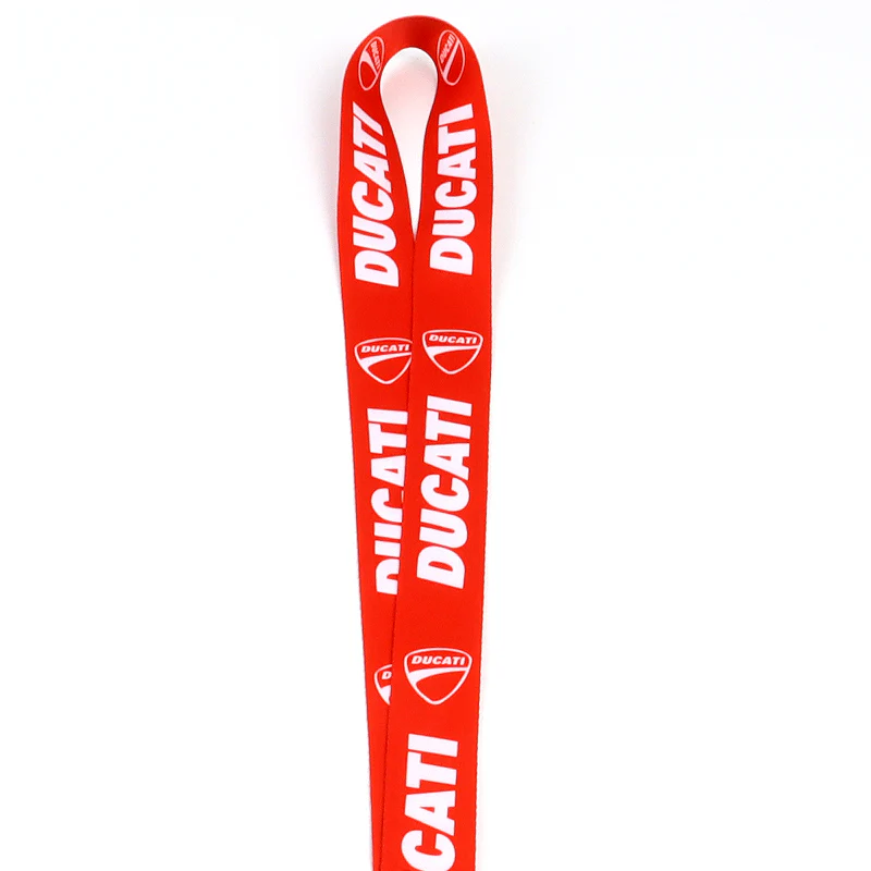 Red Ducati Racing Keychain LOGO Lanyard Quick Release Key chain Strap Gift - Image 9