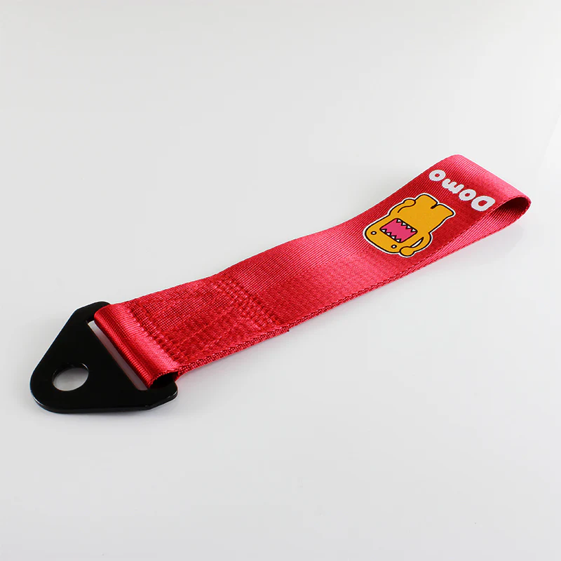 DOMO KUN Red Racing Tow Strap for Front / Rear Bumper - Image 4