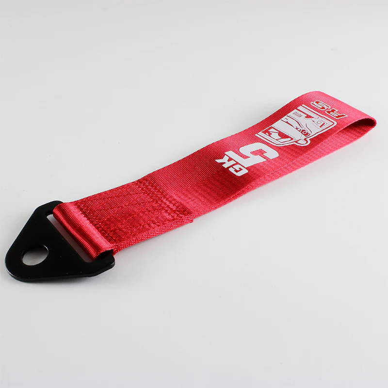 Honda GK5 RS Red Racing Tow Strap for Front / Rear Bumper - Image 3