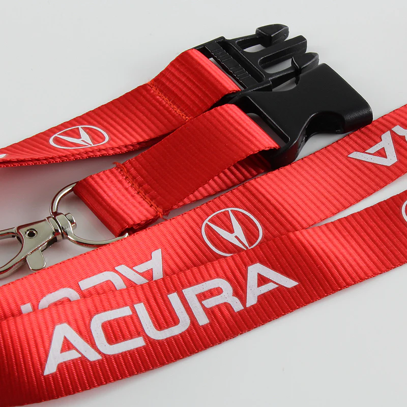 Acura Red Keychain Lanyard - Image 2