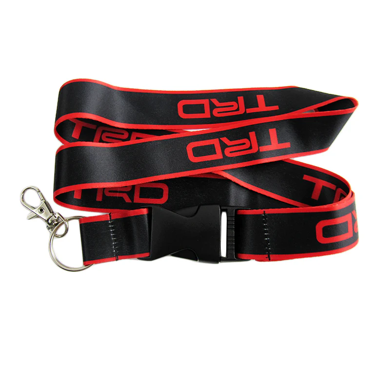 Toyota TRD Black & Red Keychain Lanyard - Image 3