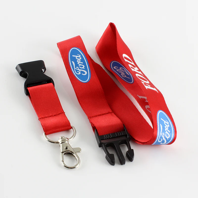 Ford Red Keychain Lanyard - Image 2