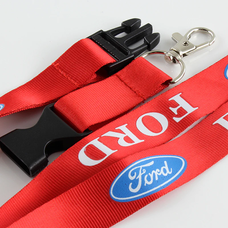 Ford Red Keychain Lanyard - Image 3