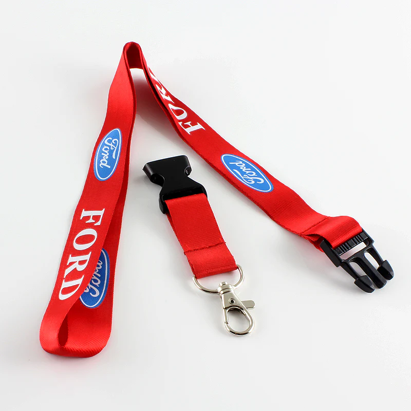Ford Red Keychain Lanyard - Image 4